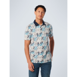 No-Excess No Excess Allover Printed Polo -Buitensportuitrusting no excess allover printed polo 2000x2000 255193