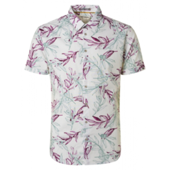 No-Excess No Excess Printed Overhemd